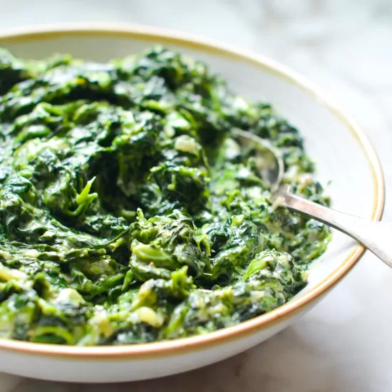 Creamed Spinach