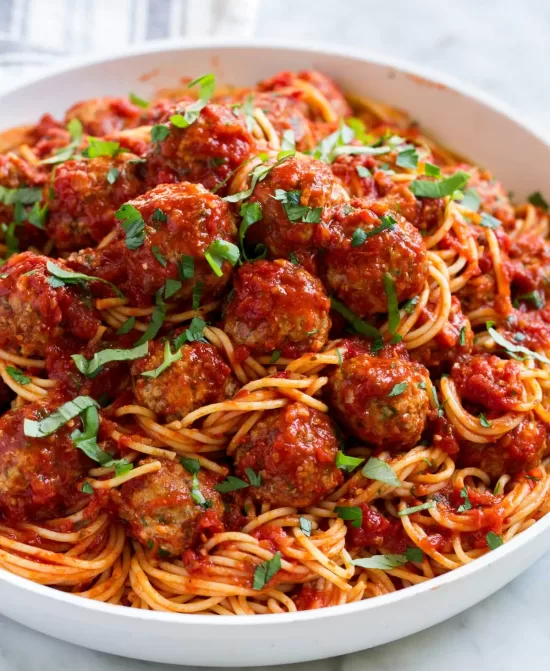 Italian Spaghetti Meatballs