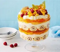 Lemoncello Mango Trifle