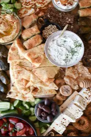Yuletide Greek Mezze Platter